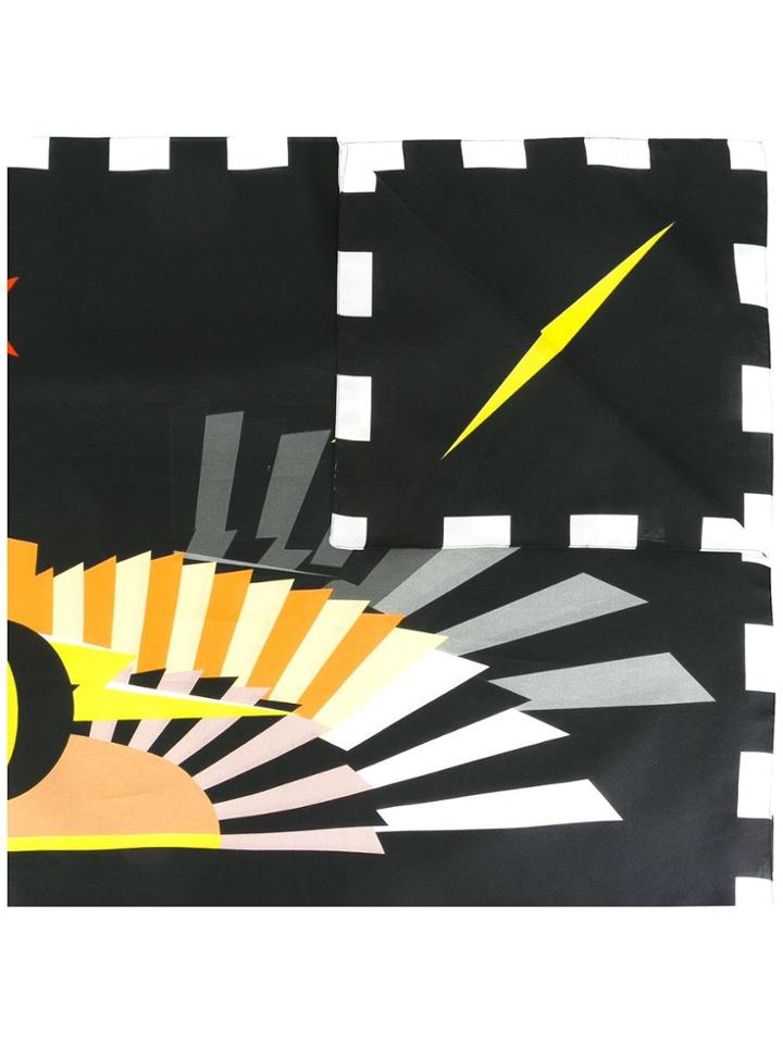 Givenchy Wings Print Scarf - Black