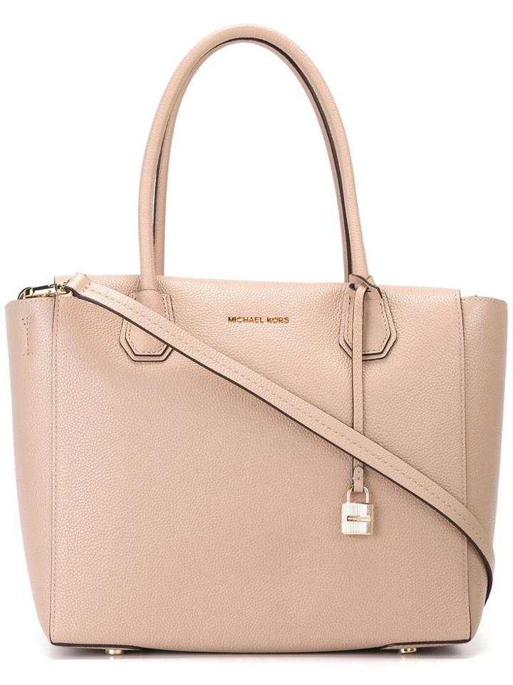 Michael Michael Kors Mercer Large Tote - Nude & Neutrals