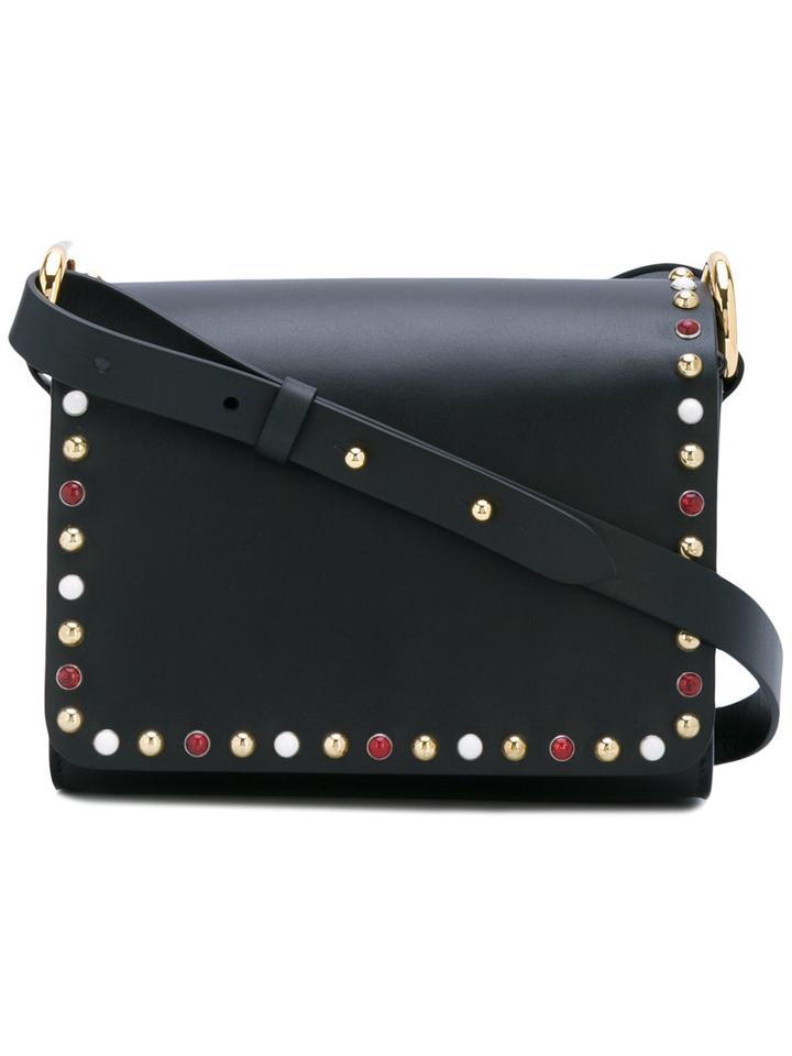 Bloom Day Bag - Women - Leather/suede - One Size, Black, Leather/suede, Isabel Marant