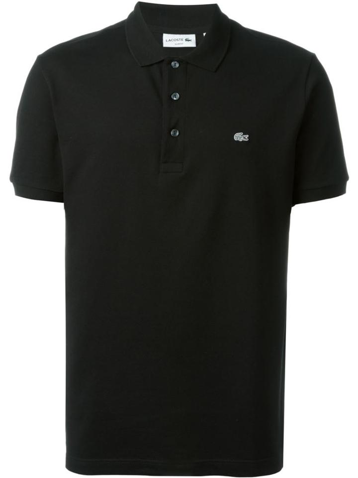 Lacoste Classic Polo Shirt, Men's, Size: Xl, Black, Cotton/spandex/elastane