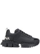 Dolce & Gabbana Spiked Platform Sneakers - Black
