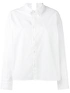 Golden Goose Deluxe Brand - Cropped Shirt - Women - Cotton - M, White, Cotton