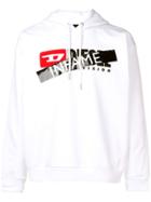 Diesel Hc-s-division-fedez Infame Hoodie - White