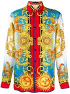 Versace Sun Pattern Shirt - White