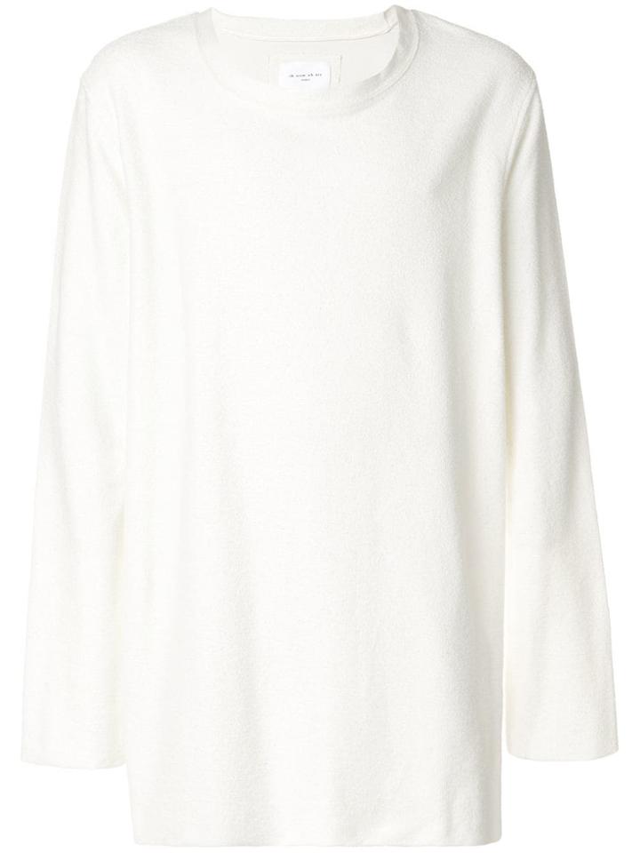 Ih Nom Uh Nit Oversized Top - White