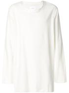 Ih Nom Uh Nit Oversized Top - White