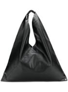 Mm6 Maison Margiela Triangle Tote Bag - Black