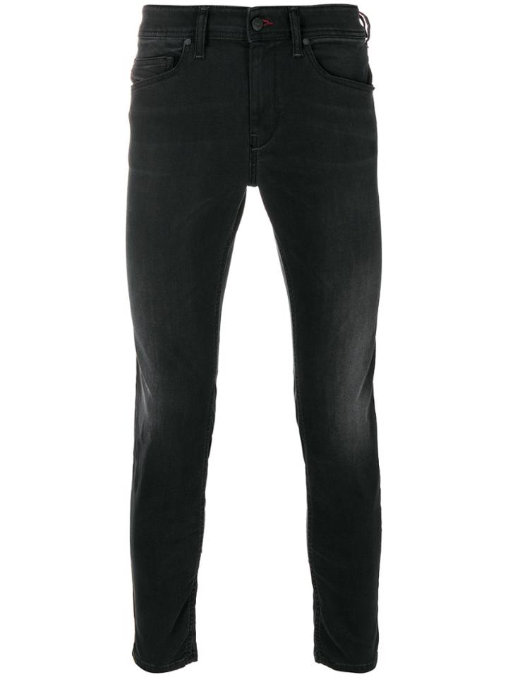 Diesel Stickker Skinny Jeans - Black