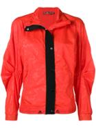 Adidas By Stella Mccartney Snap Fastening Lightweight Jacket - Red