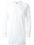Rick Owens Hustler T-shirt, Men's, Size: Xl, White, Cotton