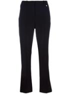Givenchy Tailored Bootcut Trousers, Women's, Size: 44, Black, Wool/acetate/silk