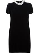 Philosophy Di Lorenzo Serafini Contrasting Lace Collar Dress