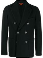 Barena Double-breasted Coat - Black