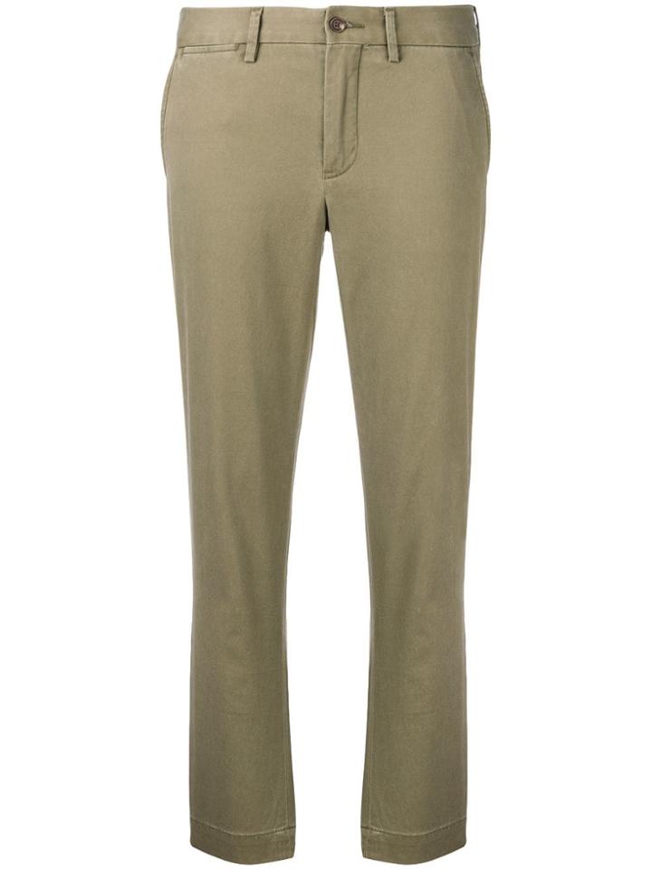 Polo Ralph Lauren Cropped Skinny Chinos - Green