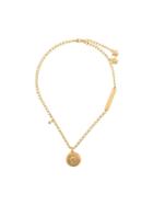 Versace Medusa Pendant Short Necklace - Gold