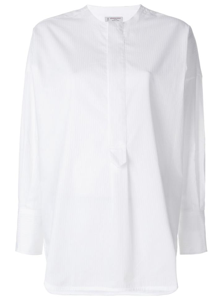 Alberto Biani Basic Blouse - White