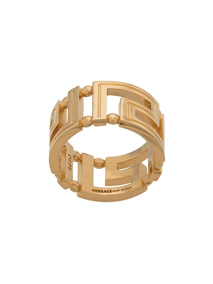 Versace Greco Motif Ring - Gold