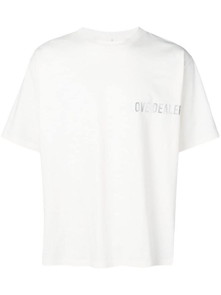 Golden Goose Love Dealer T-shirt - Neutrals