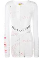 Walter Van Beirendonck Vintage 1990's Sheer Blouse - White