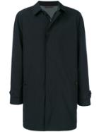 Ermenegildo Zegna Single Breasted Coat - Black