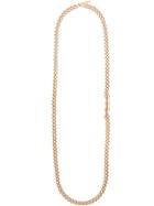 Givenchy Vintage Long Drape Necklace - Metallic