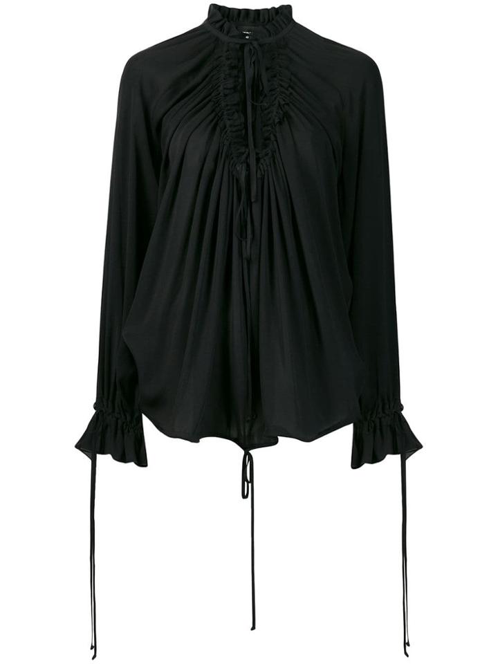 Dsquared2 Ruffle Blouse - Black