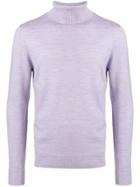 A.p.c. Turtleneck Sweater - Pink & Purple