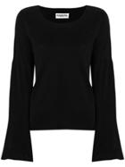 Essentiel Antwerp Bell Cuff Sweater - Black