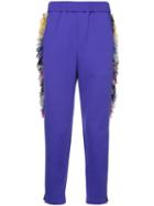 Yoshiokubo Side Fringe Trousers - Purple