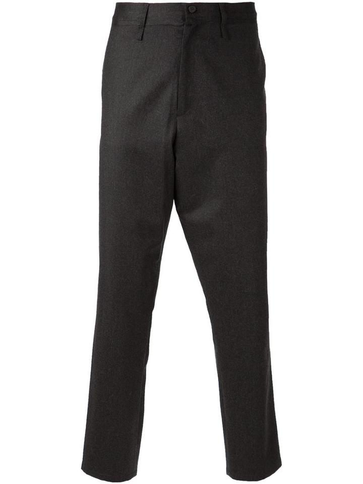 Tillmann Lauterbach 'peret' Trousers, Men's, Size: Medium, Grey, Virgin Wool/cashmere