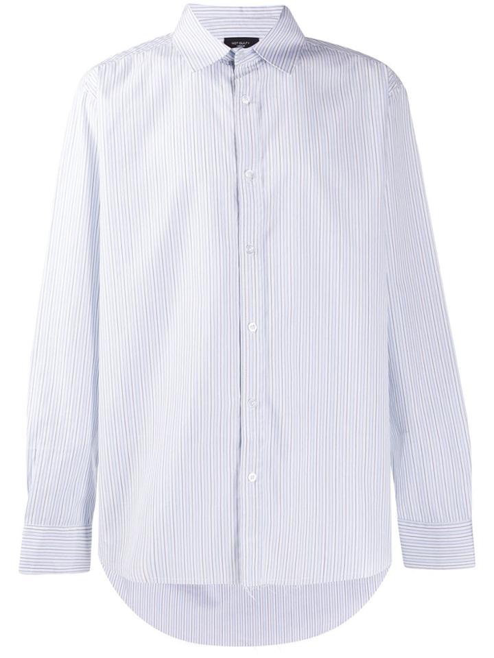Not Guilty Homme Striped Shirt - Blue