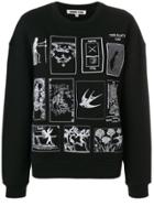 Mcq Alexander Mcqueen Embroidered Motifs Sweatshirt - Black