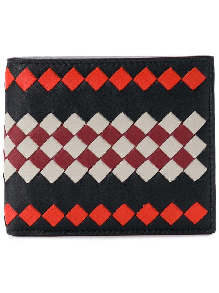 Bottega Veneta Intrecciato Bifold Wallet - Black