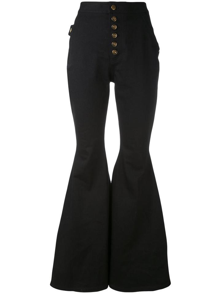 Ellery - Flared Denim Pants - Women - Cotton/spandex/elastane - 28, Black, Cotton/spandex/elastane