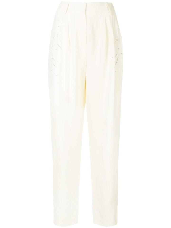 Magda Butrym High Waisted Trousers - Yellow