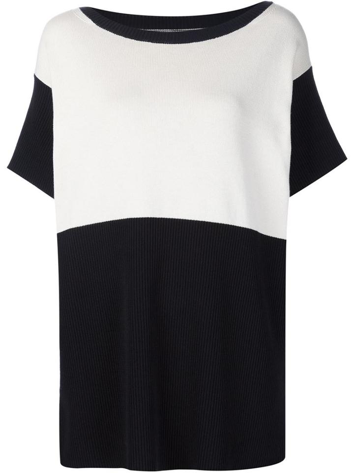 Mm6 Maison Margiela Block Colour T-shirt Dress