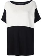 Mm6 Maison Margiela Block Colour T-shirt Dress