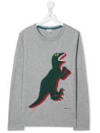 Paul Smith Junior Printed Dino Sweatshirt - Grey