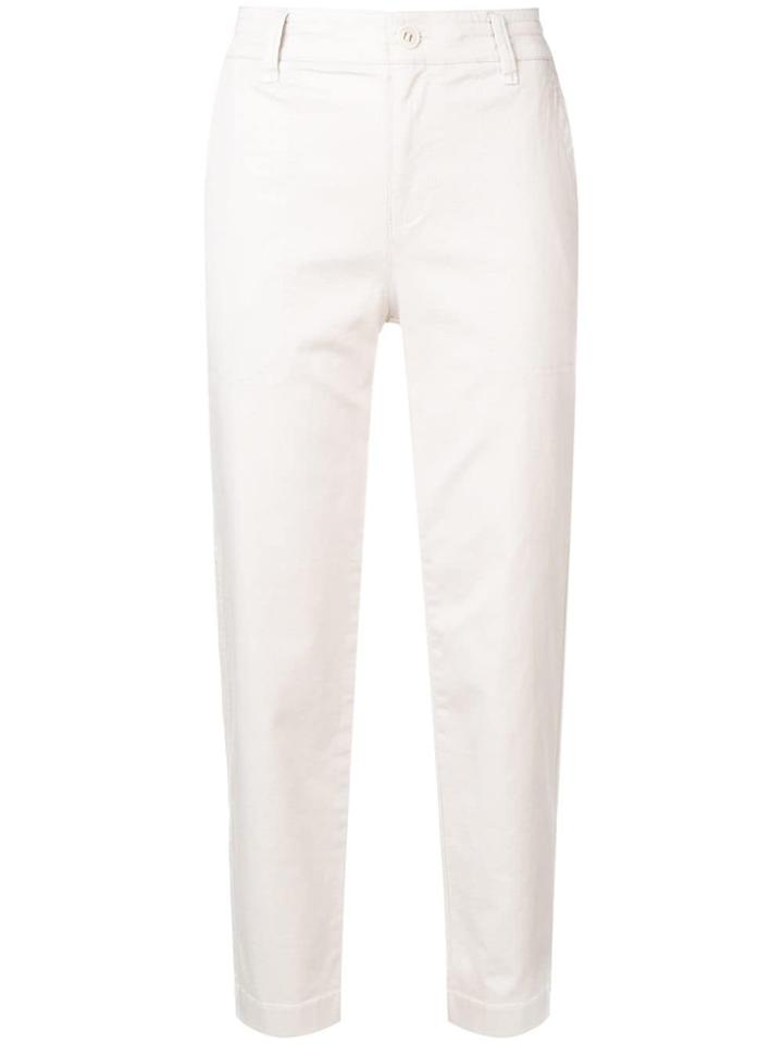 Vince Tailored Cropped Chinos - Neutrals