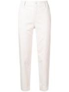 Vince Tailored Cropped Chinos - Neutrals
