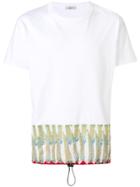 Valentino Contrast Panel T-shirt - White