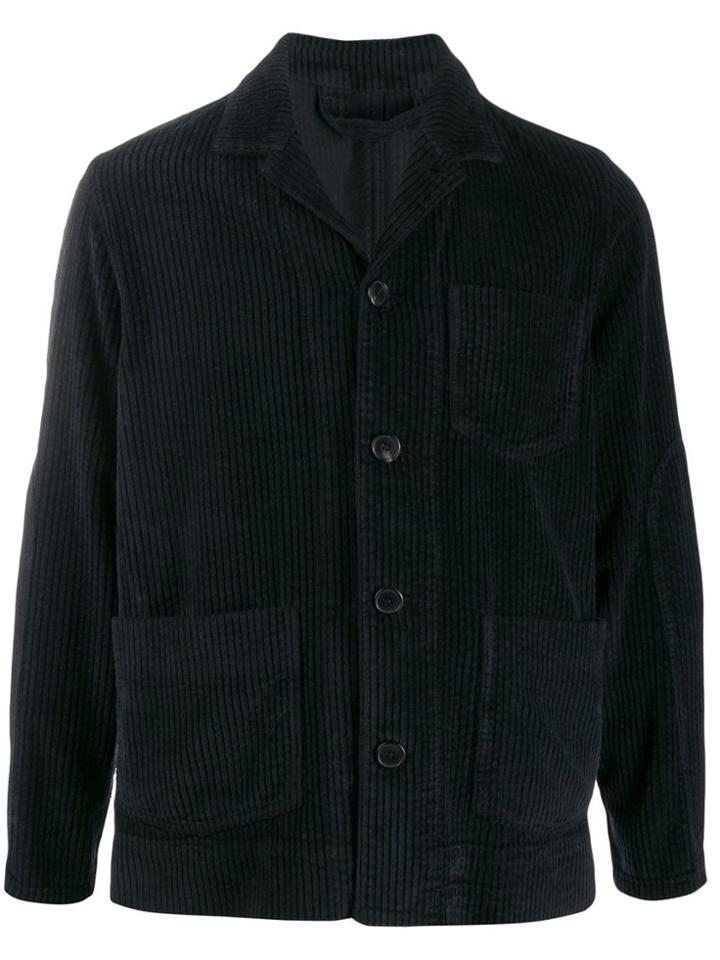 Altea Corduroy Shirt Jacket - Black