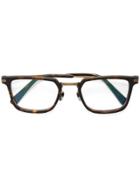 Brioni Square Frame Glasses - Black