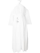 Vivetta Halterneck Dragonfly Patch Dress - White