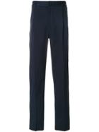 Salvatore Ferragamo Classic Tailored Trousers - Blue