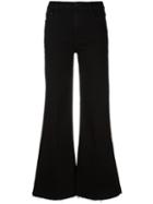 Mother The Roller Jeans, Women's, Size: 27, Black, Cotton/polyester/spandex/elastane