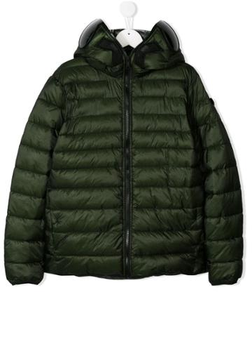 Ai Riders On The Storm Kids Padded Jacket - Green