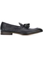 Henderson Baracco Tassel Detail Loafers, Men's, Size: 42.5, Black, Leather