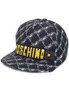 Moschino Logo Snapback Cap - Black