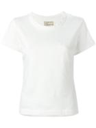 Current/elliott Chest Pocket T-shirt, Women's, Size: Ii, White, Cotton